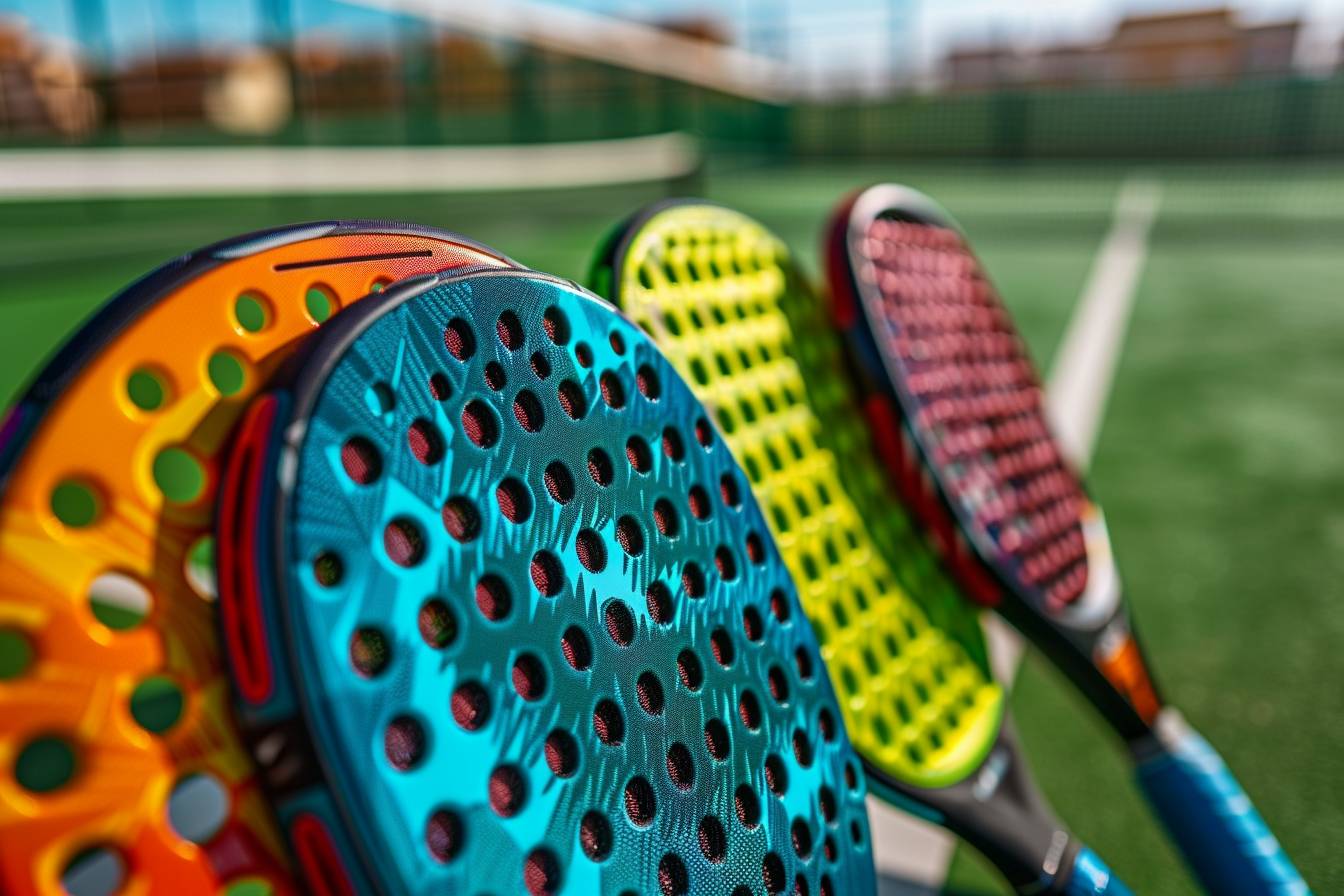 Les différences entre raquettes de padel rondes, diamant et goutte d’eau