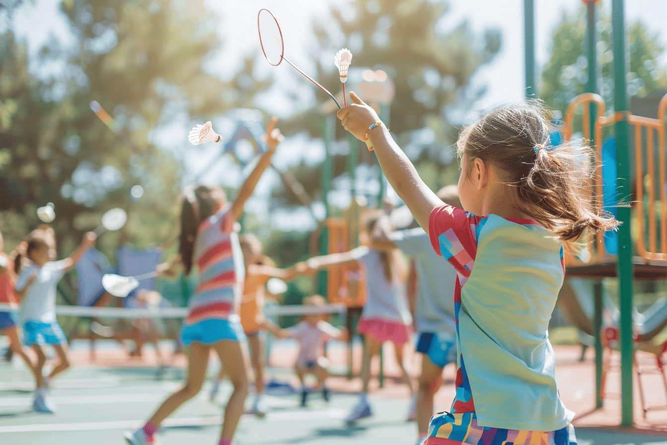 Badminton pour enfants : âge idéal et équipement