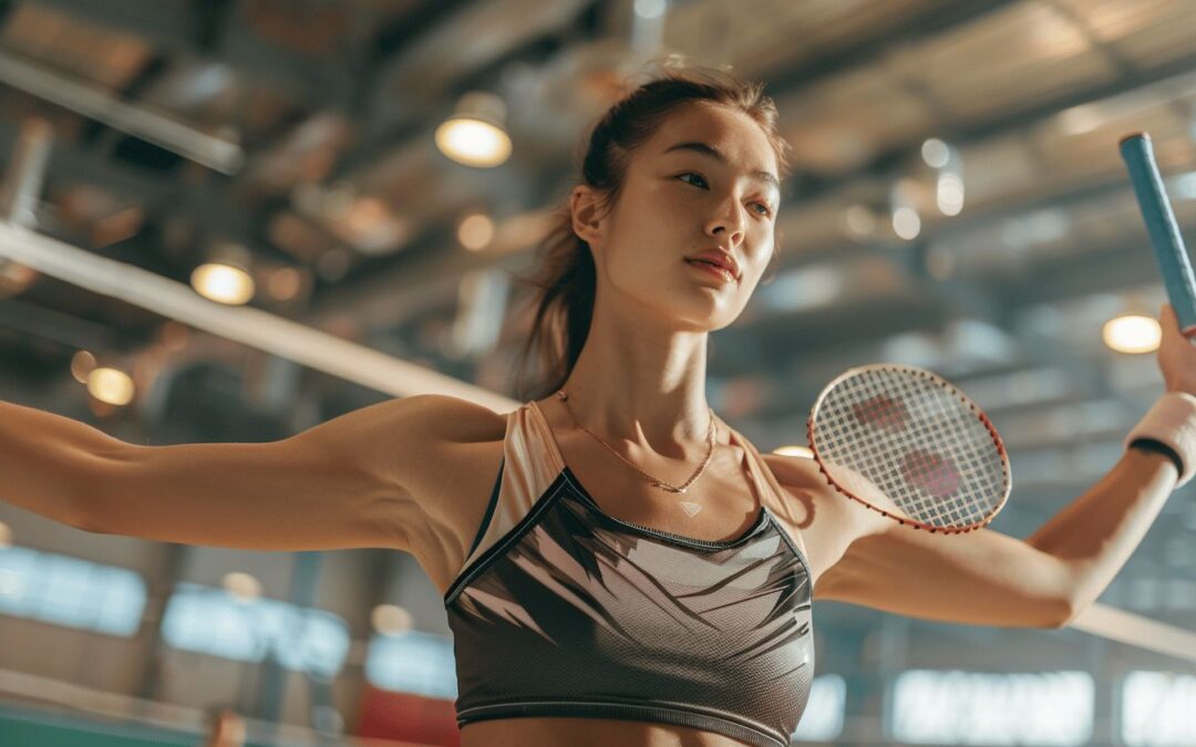 Préparer son corps avant un match de badminton